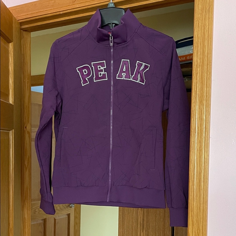 Peak Women's Purple Zip-Up Jacket